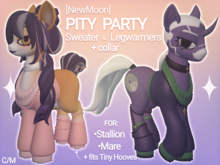 [NewMoon] Pity Party Sweater & Legwarmers
