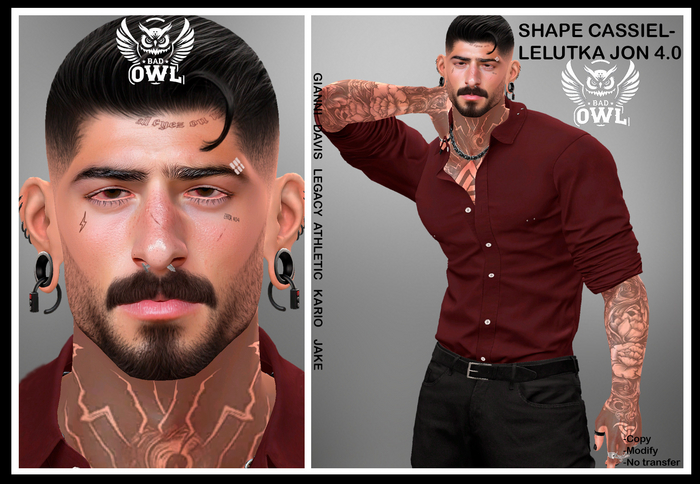 SHAPE CASSIEL-LELUTKA JON 4.0