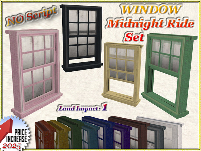 WINDOW - Midnight Ride Set (1 LI) (Full perm)