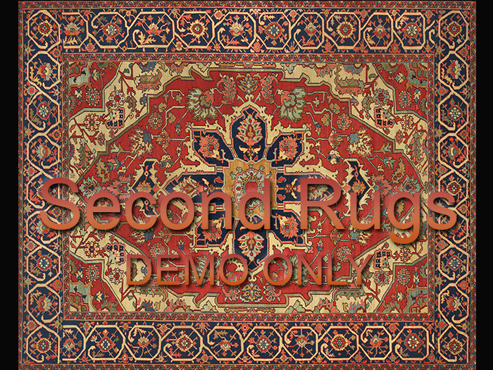 DEMO - RP - Red Navy 8 Pc Center Rug