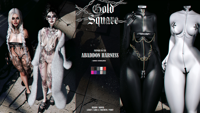 g.square [Abaddon] harness cross Fatpack 10 Tex