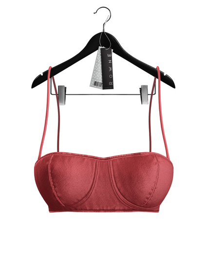 Rowne.Leo Silk Top - Red