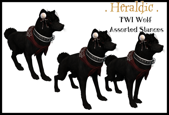 . heraldic . TWI Wolf Idle Assortment