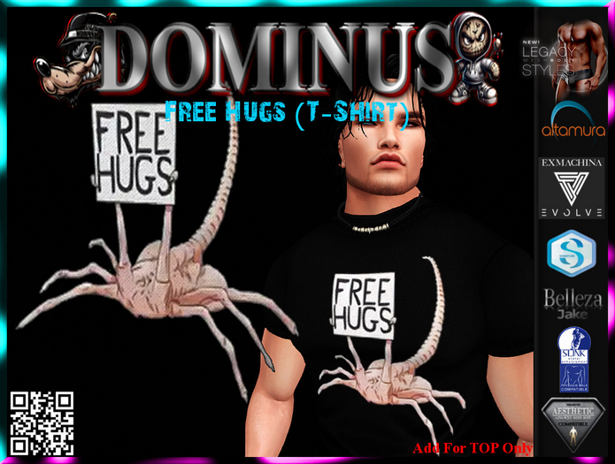 ~DOMINUS~Free Hugs (T-Shirt)  (ADD)