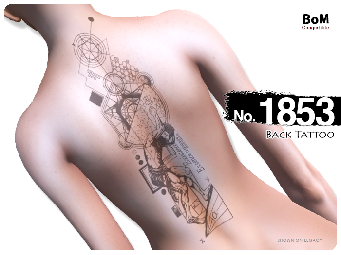 (Back Tattoo) No.1853