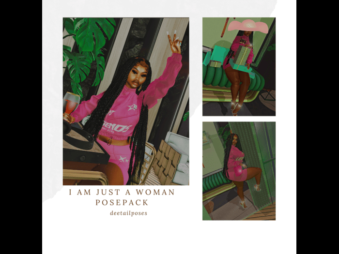I Am Just A Woman Posepack
