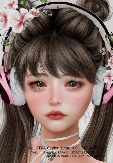 LeLUTKA Ceylon Head 4.0 - Shape Thalia