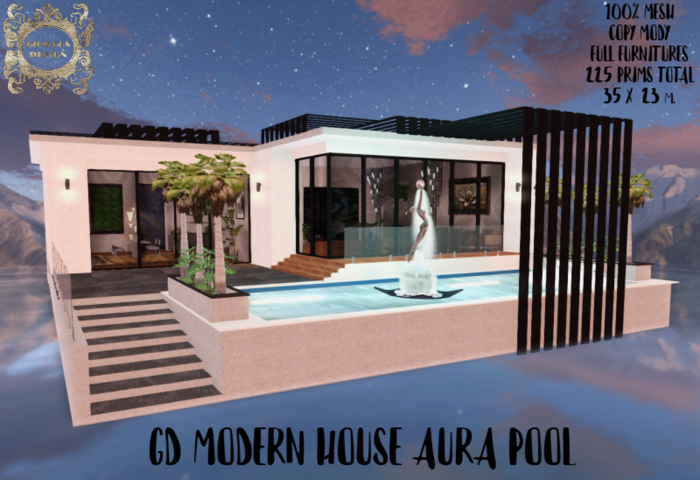 GD MODERN HOUSE AURA POOL
