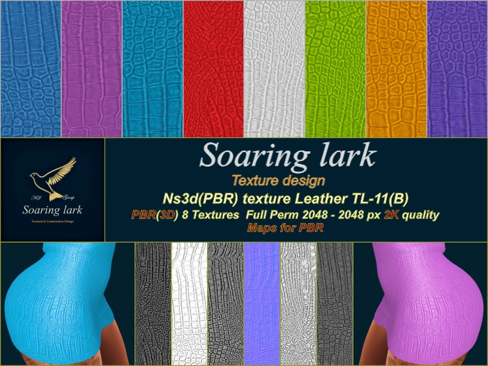 Ns3d(PBR) texture Leather TL-11(B)