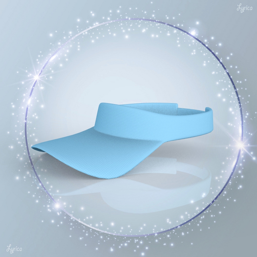 Blue Tennis Visor