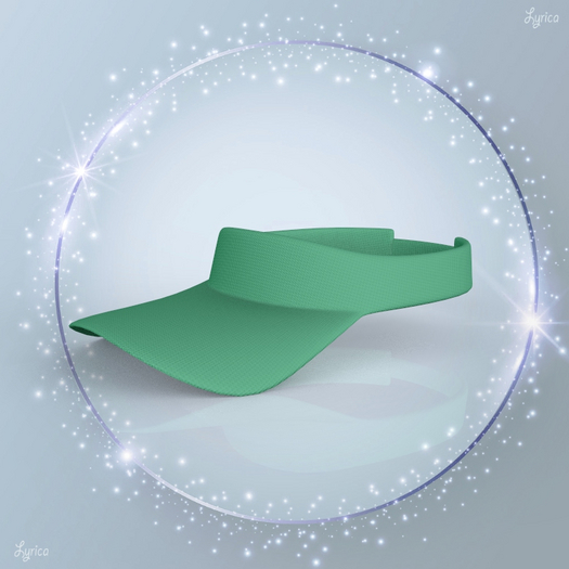 Green Tennis Visor