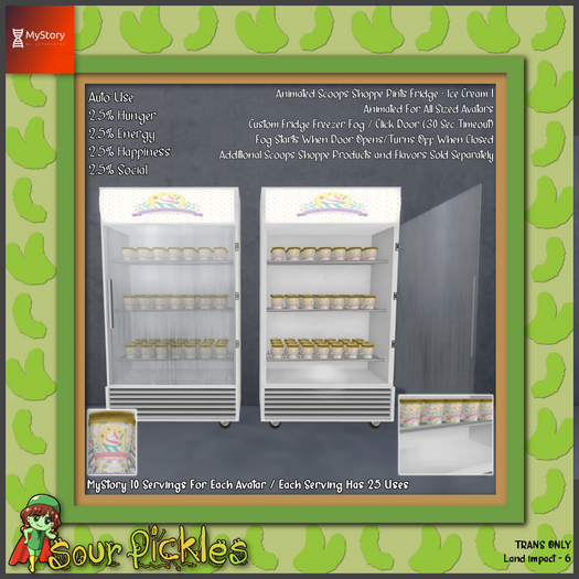 [SP] MyStory Scoops Pints Fridge Giver - Ice Cream 1