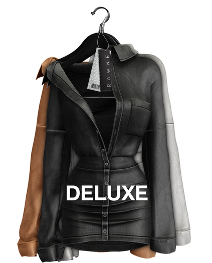 Rowne.Jess Button Dress - Deluxe