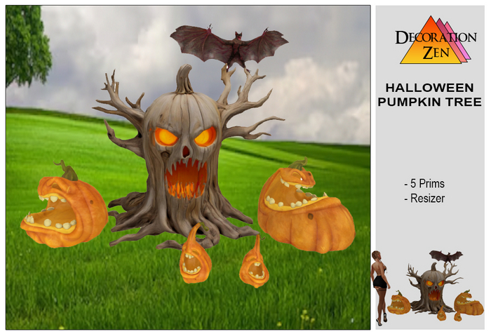 HALLOWEEN PUMPKINS TREE