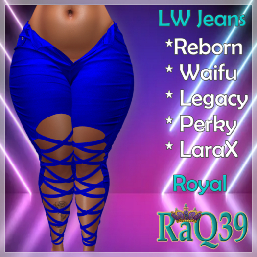 [R39] LW Jeans-Royal