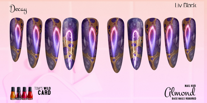 Nail HUD - Almond -  Decay