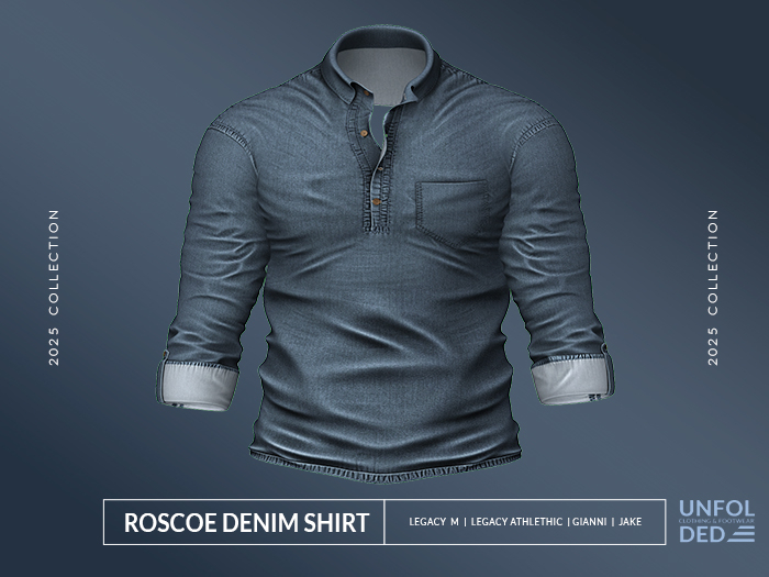 UNFOLDED / Roscoe Denim Shirt # 2