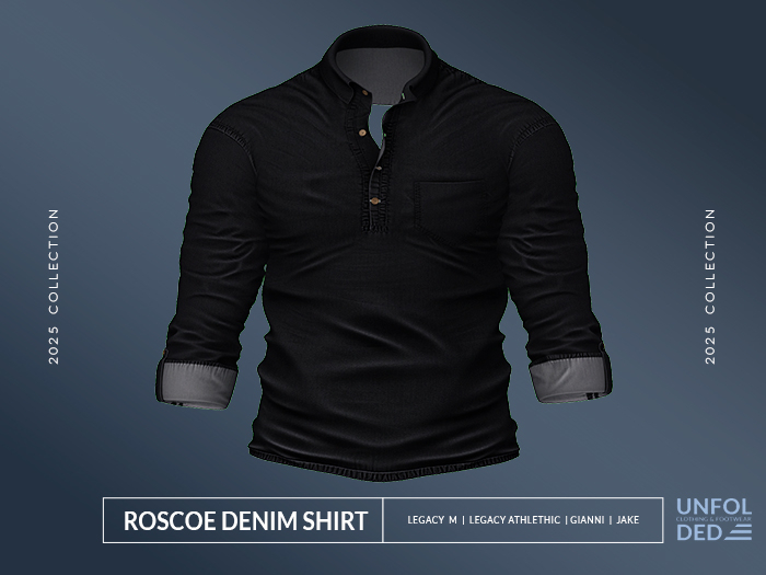 UNFOLDED / Roscoe Denim Shirt # 6
