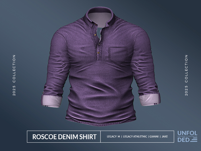 UNFOLDED / Roscoe Denim Shirt # 10