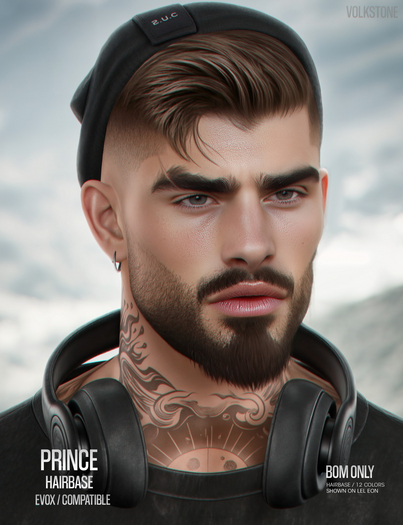 Volkstone Prince Hairbase / Pack Brown