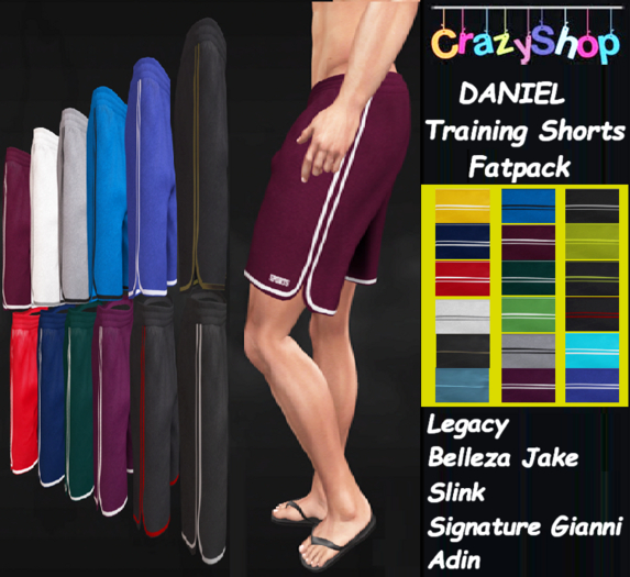 Crazy Daniel Training Shorts Fatpack