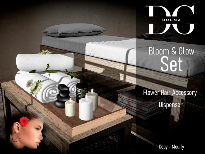 [Dogma] Bloom & Glow Beige Flower Set