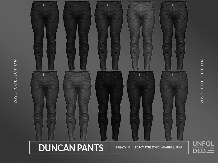 UNFOLDED /  Duncan Pants # DEMO
