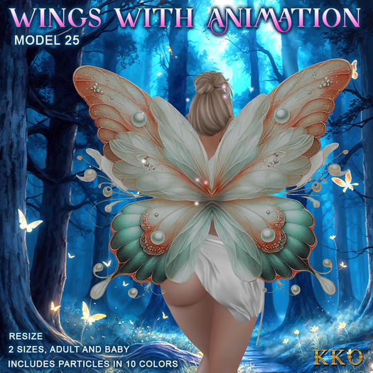 [KKO] Wings with animation - Model 25