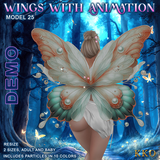 [KKO] Wings with animation - Model 25 DEMO