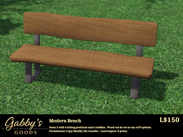 Modern Bench