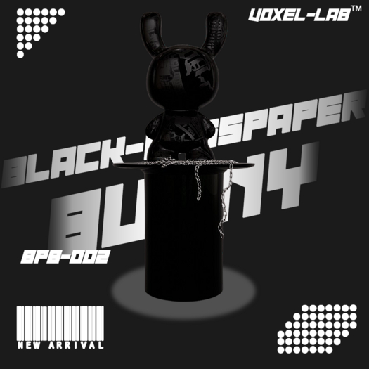 VL // BOSSPAPER BLACK BUNNY