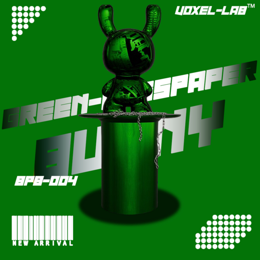 VL // BOSSPAPER GREEN BUNNY