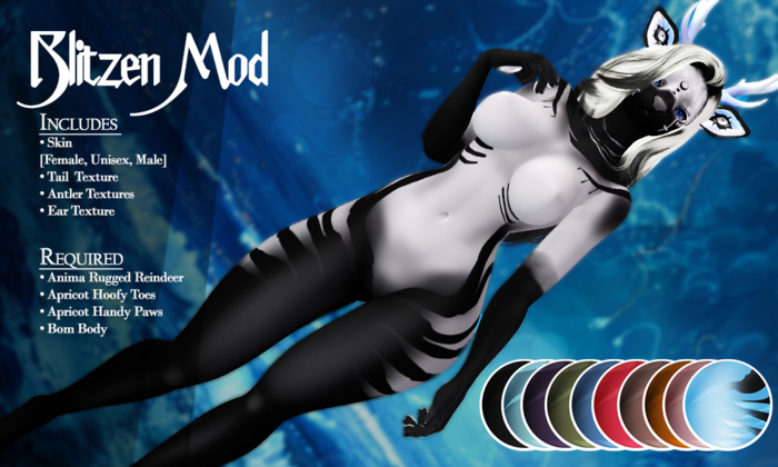 FK* Blitzen ☾☾MegaFatpack☽☽ ☾☾BOM☽☽ ☾☾Furry Mod☽☽