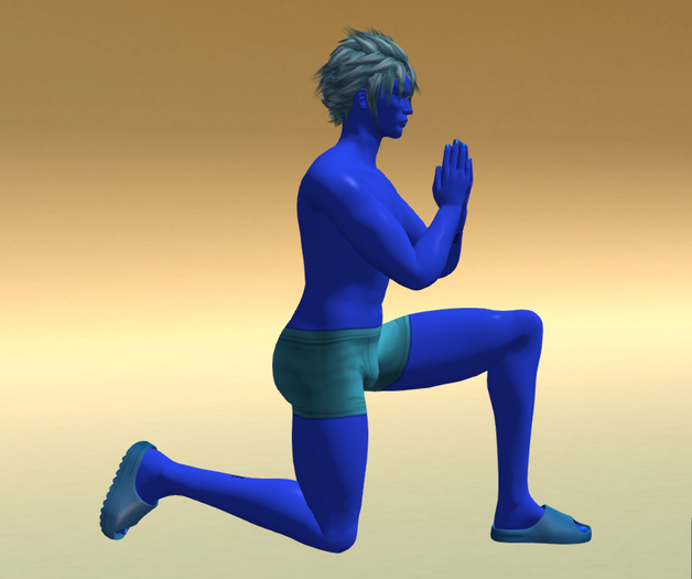 [Px] Rama Kneel Bento Pose P4