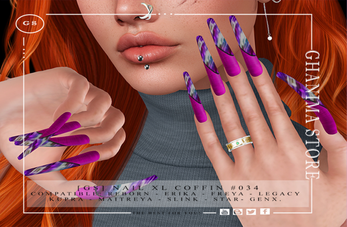 [GS] Nail  XL Coffin # 034