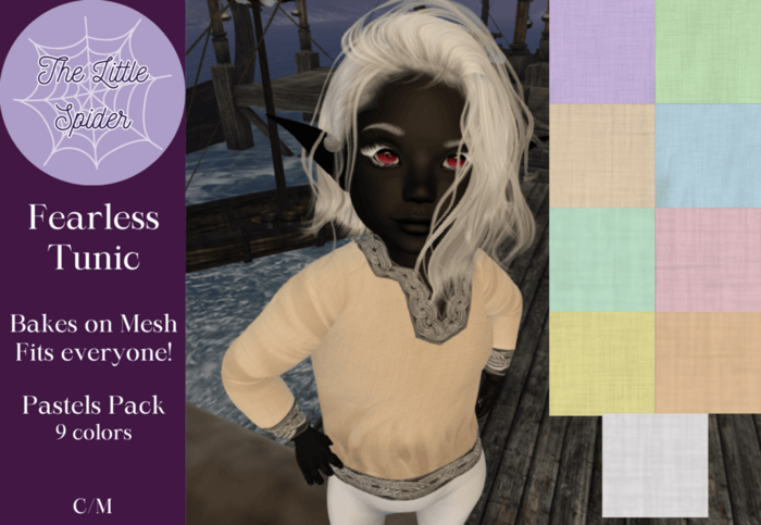 Fearless Tunic Pastels Pack (BoM)