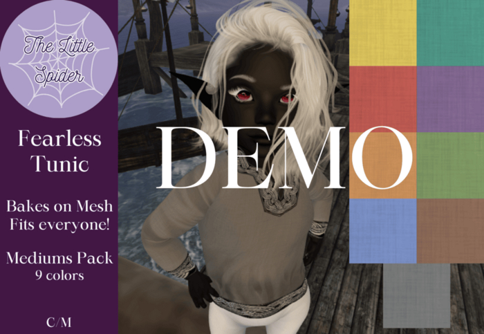 Fearless Tunic Mediums Pack (BoM) DEMO