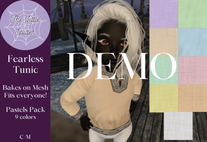 Fearless Tunic Pastels Pack (BoM) DEMO 