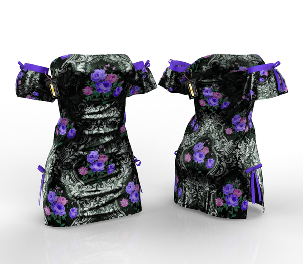 Violet Couture Ribbon Dress Reborn