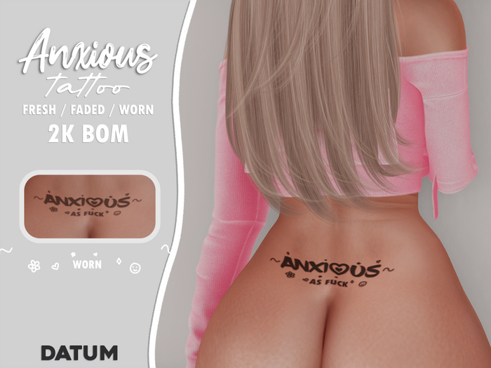 DATUM // ANXIOUS [2K - BOM] ♡