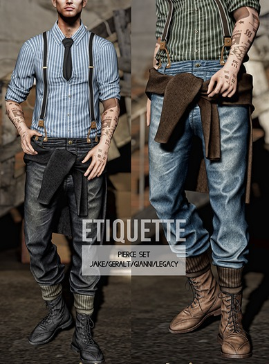 .etiquette. Pierce - Complete Set / Gianni