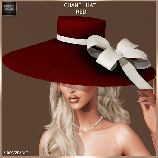SAS - Chanel Red Hat  