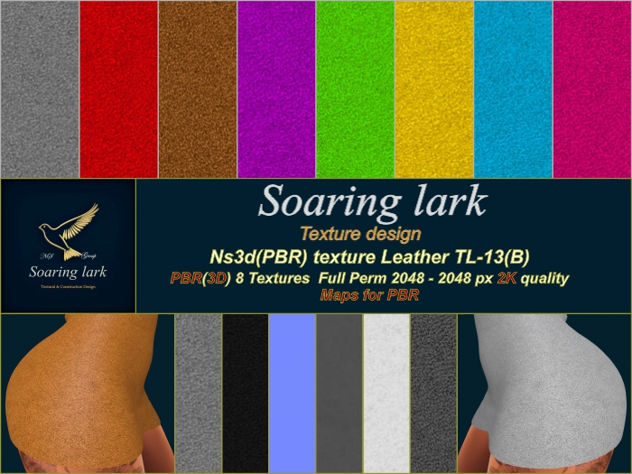 Ns3d(PBR) texture Leather TL-13(B)