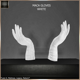 SAS - Maca White Wrist Gloves (LaraX & MB)
