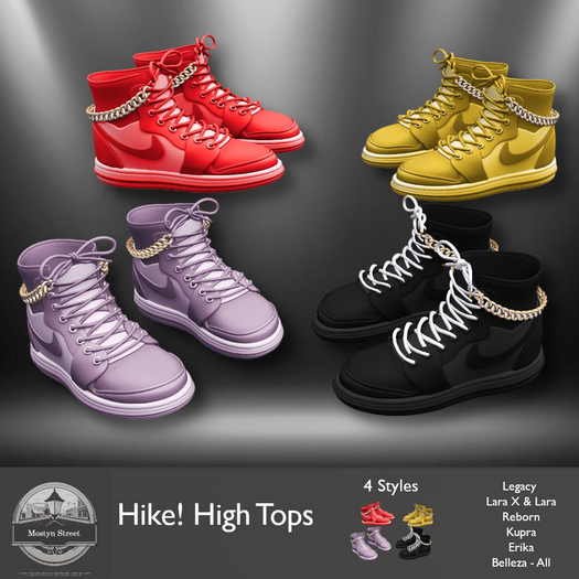 Mostyn St - Hike High Tops