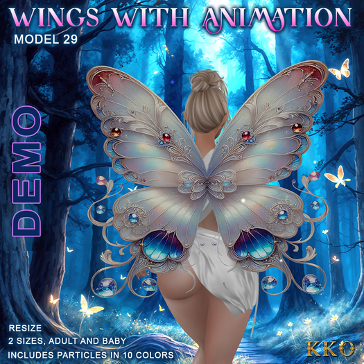 [KKO] Wings with animation - Model 29 DEMO