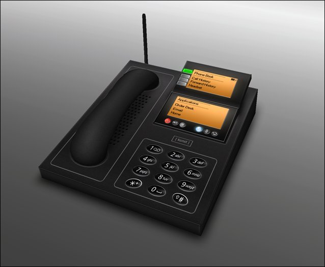 [ kunst ] - Deskphone  / black
