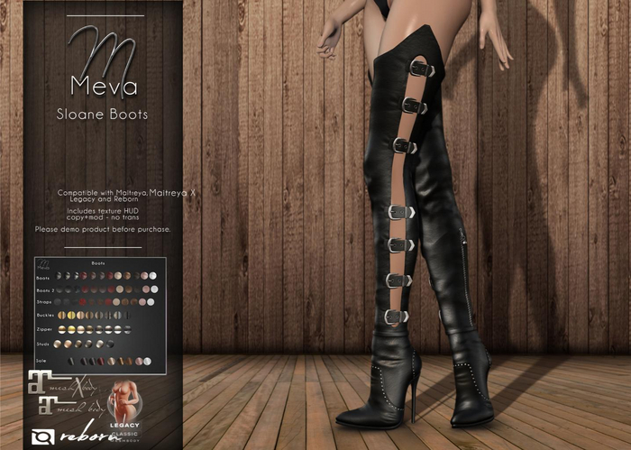 Meva Sloane Boots Demo Box 