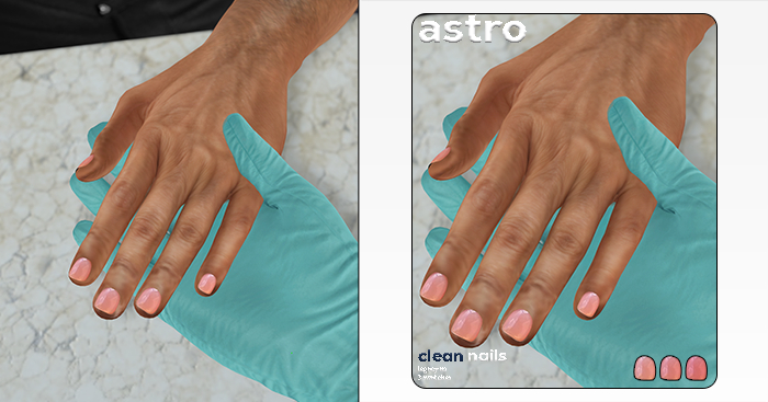 [astro] clean nail
