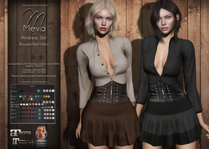 Meva Andrea Dress Box 